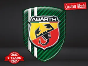 Fiat Abarth Parabrisas Pegatina Resistente Alta Calidad Profesional